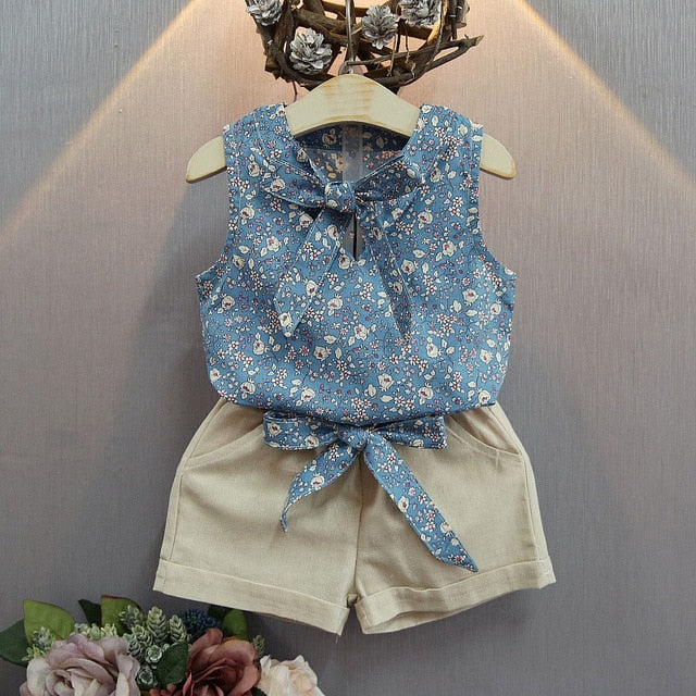 Bow Tie 2 Pcs Dresses