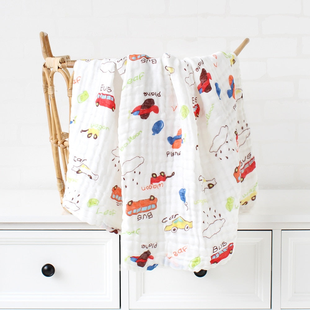 Naas 6 layered colorful swaddle