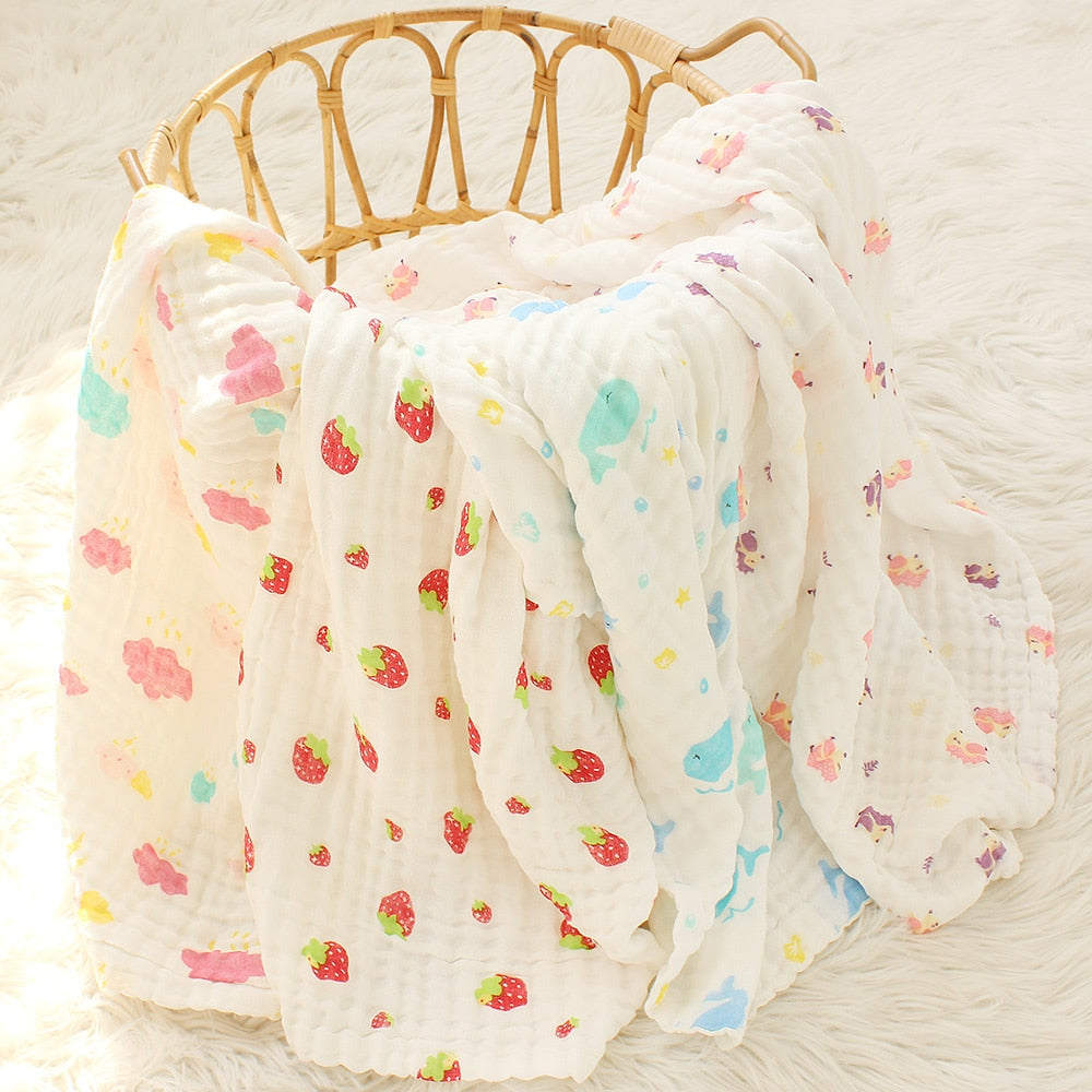 Naas 6 layered colorful swaddle